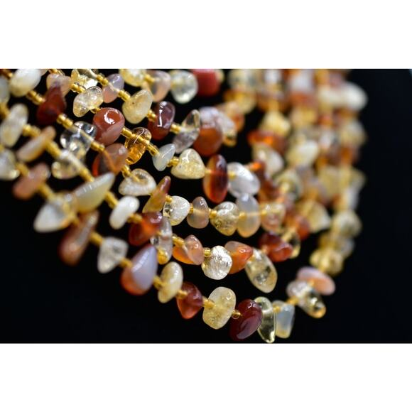 Alexander Kalifano Necklace NWT Natural Gemstone Statement Heavy Layered Bin3 - Picture 7 of 12